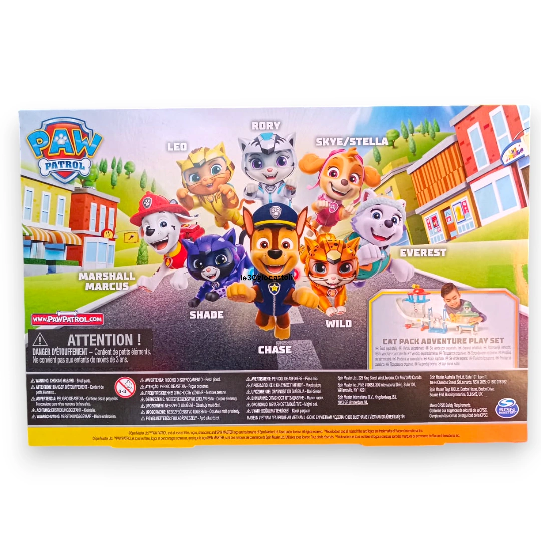 Paw Patrol e Cat Pack