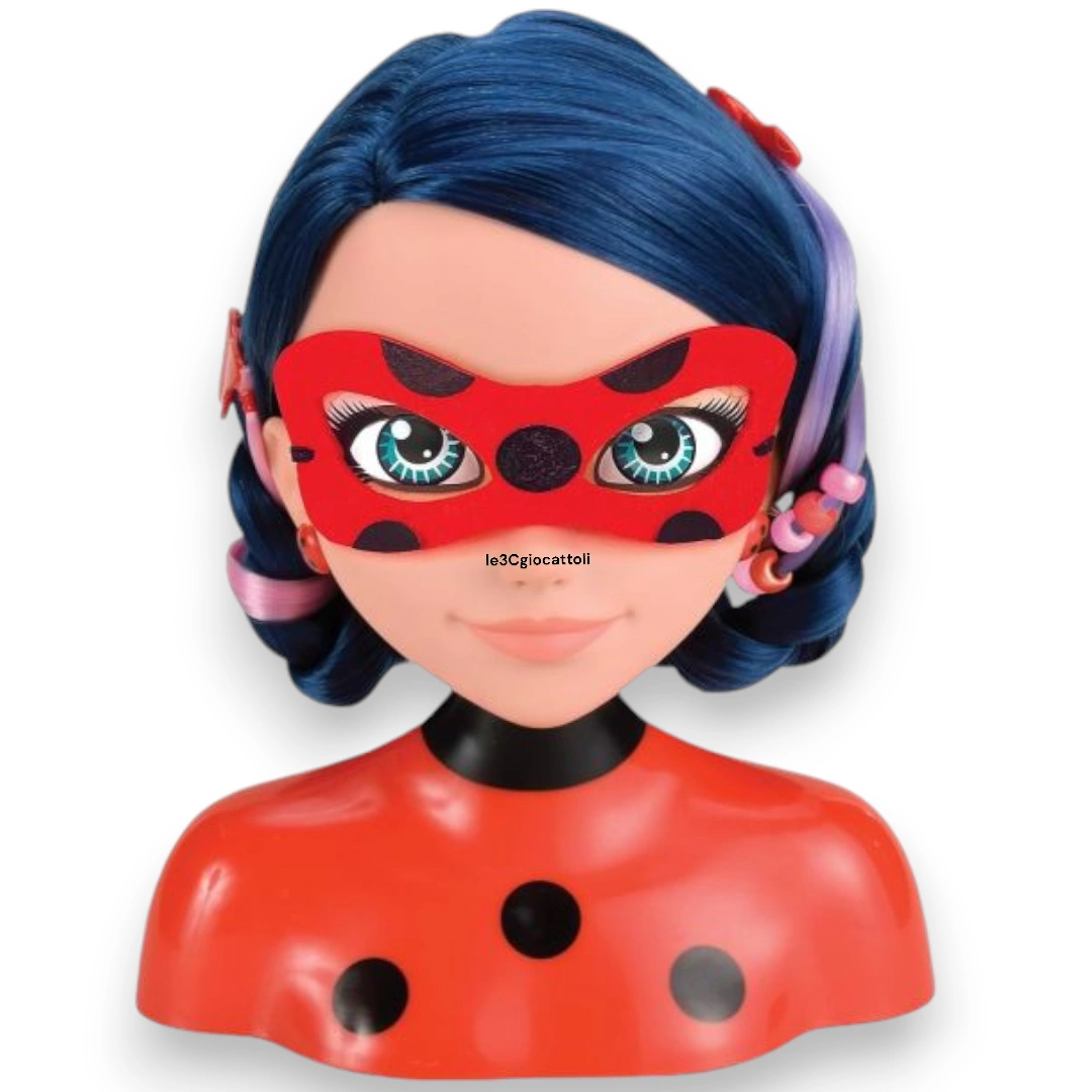 Miraculous Lady Bug Testa Acconciature