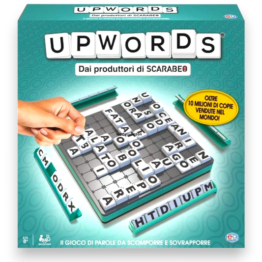 Upwords Gioco di Parole da Scomporre e Sovrapporre