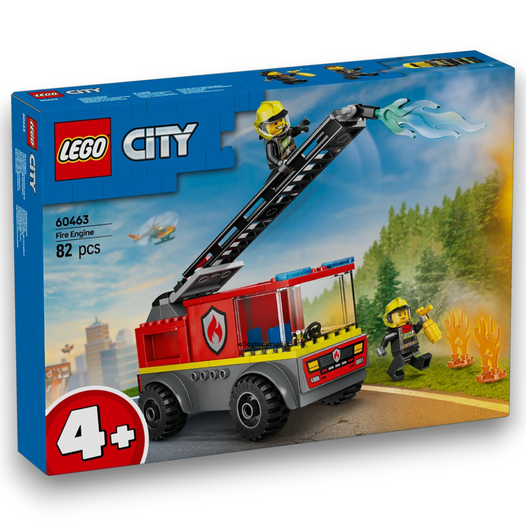 Lego City 60463 Autopompa dei Pompieri