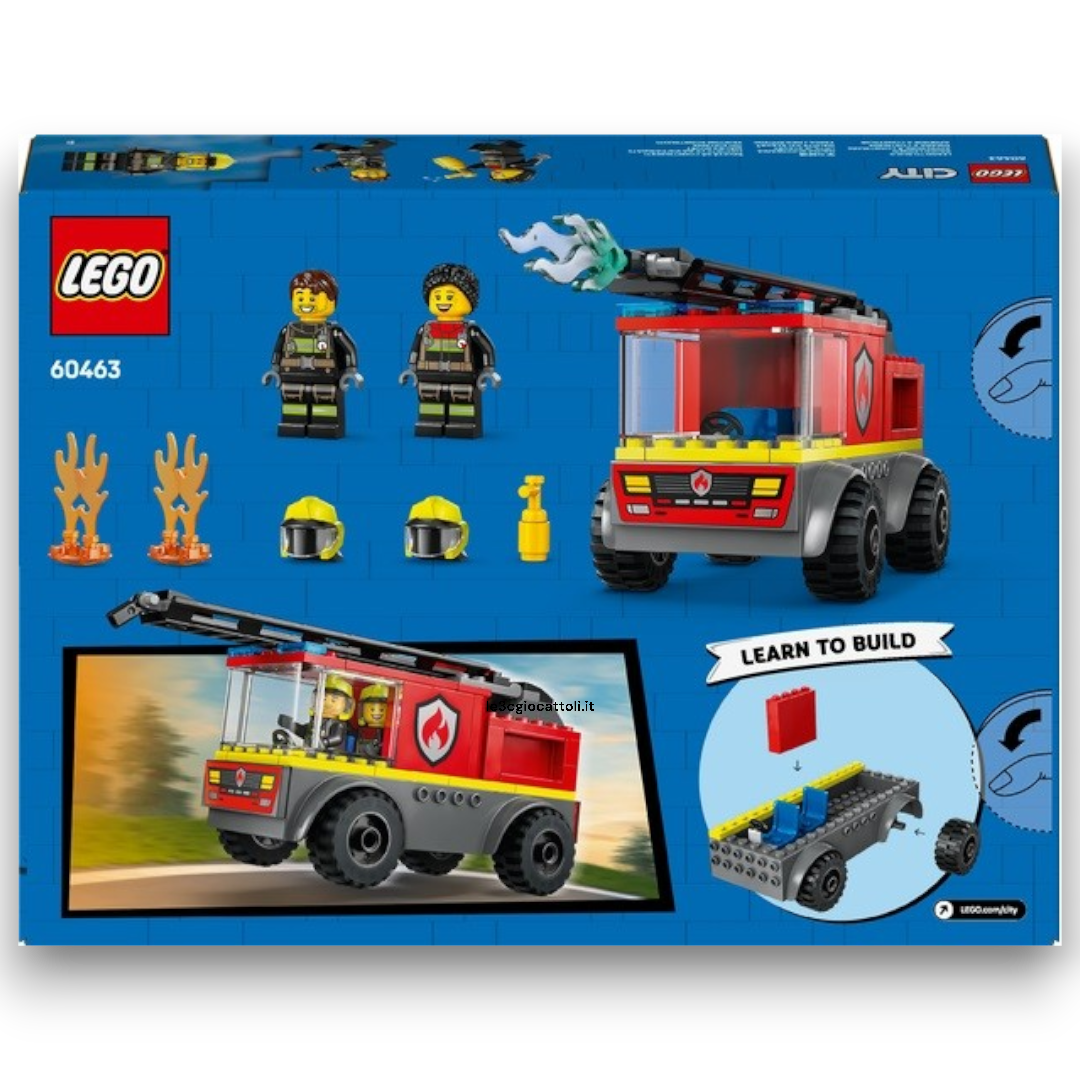Lego City 60463 Autopompa dei Pompieri