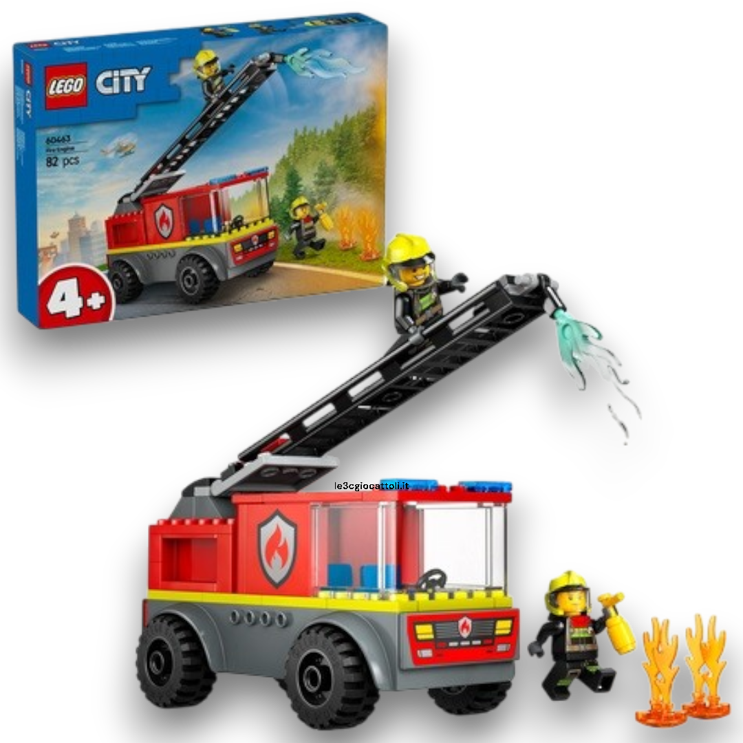 Lego City 60463 Autopompa dei Pompieri