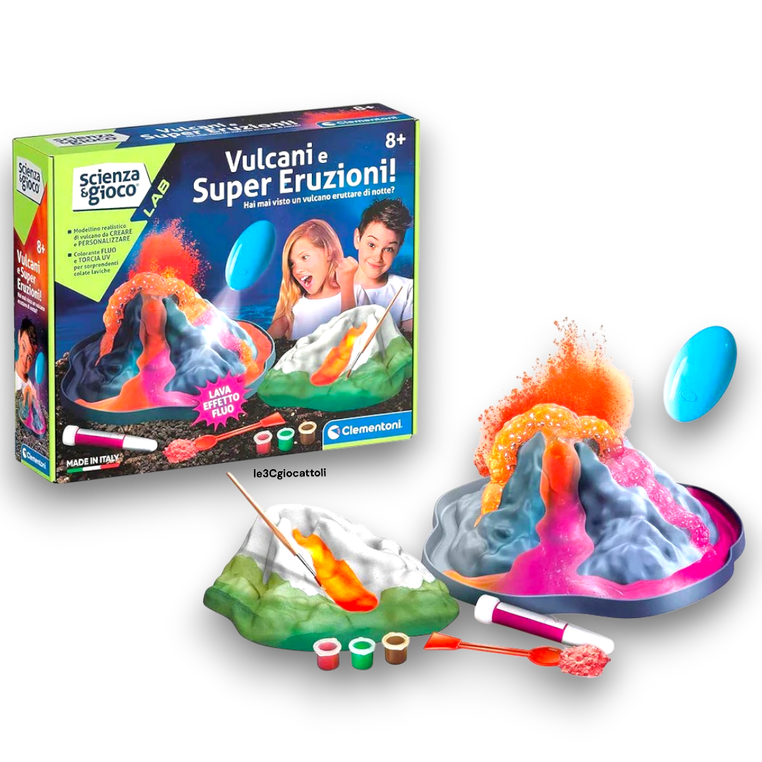 Scienza e Gioco Vulcani e Super Eruzioni