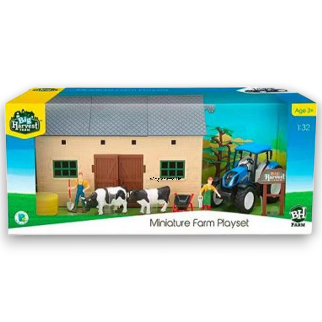 New Holland Fattoria Trattore Animali playset