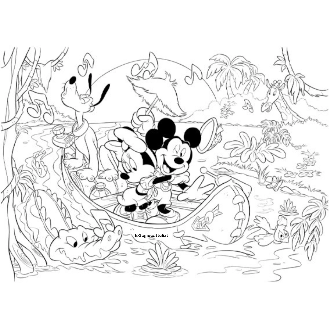 Puzzle 60 Pezzi Topolino