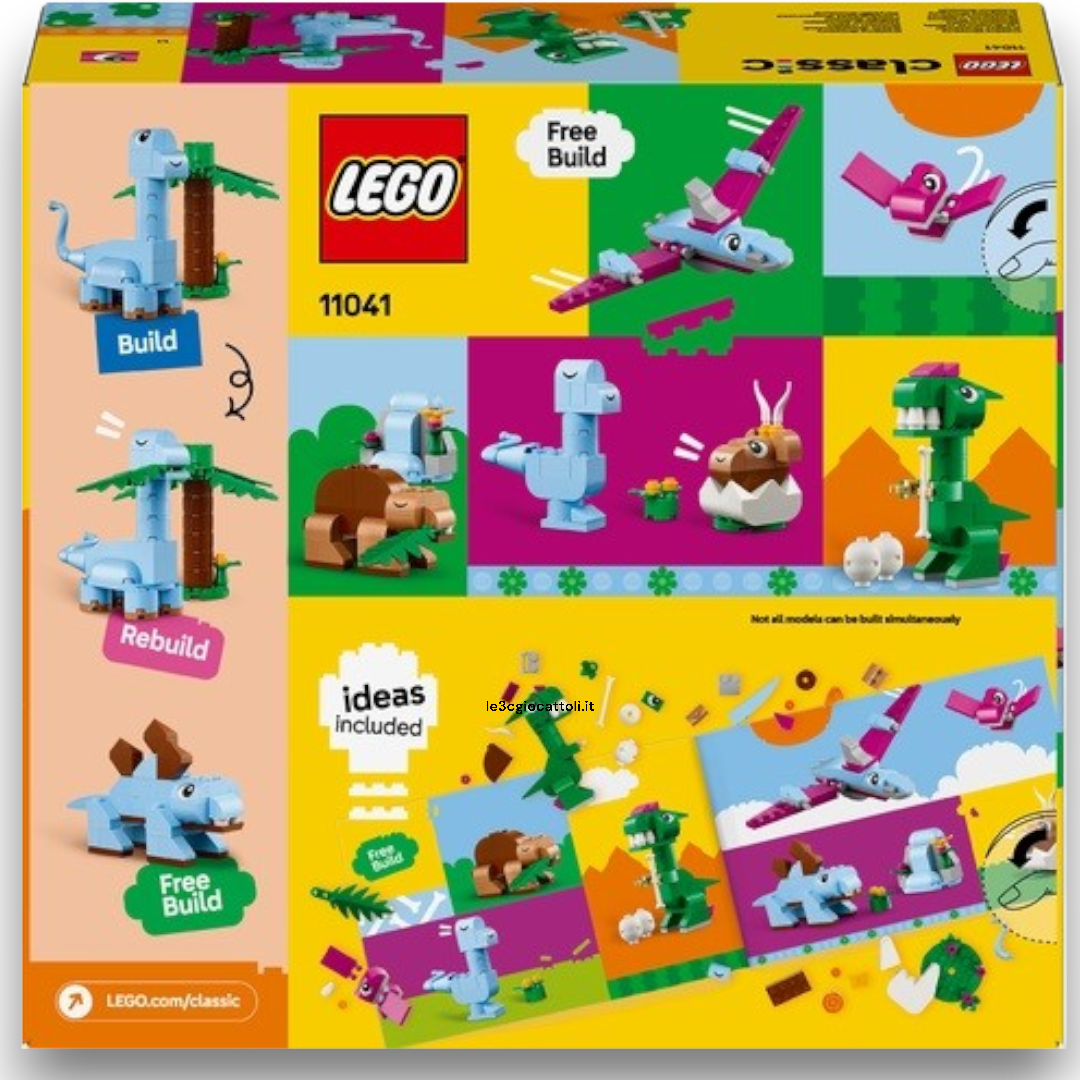 Lego Classic 11041 Dinosauri Creativi