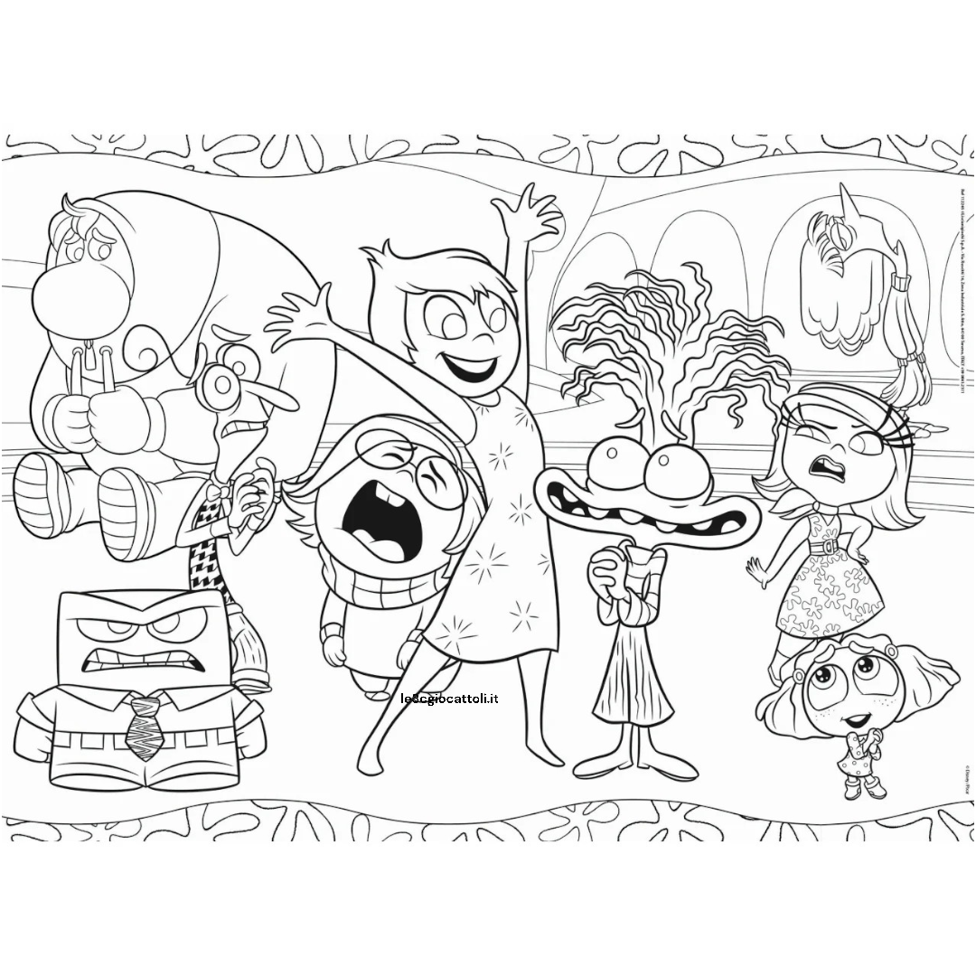 Puzzle 60 Pezzi Inside Out 2