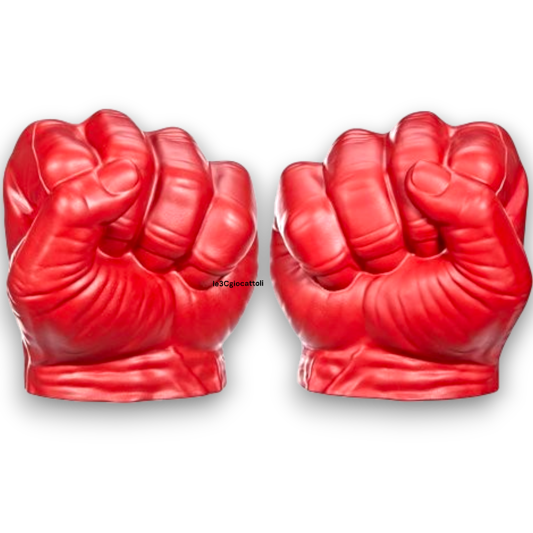 Pugni Hulk Rosso