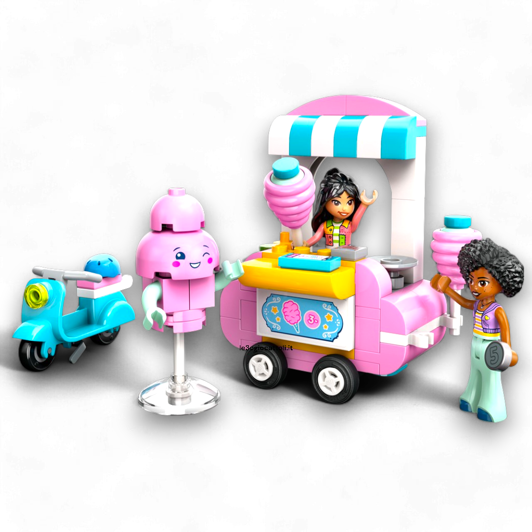 Lego Friends 42643 Bancarella Zucchero Filato e Scooter