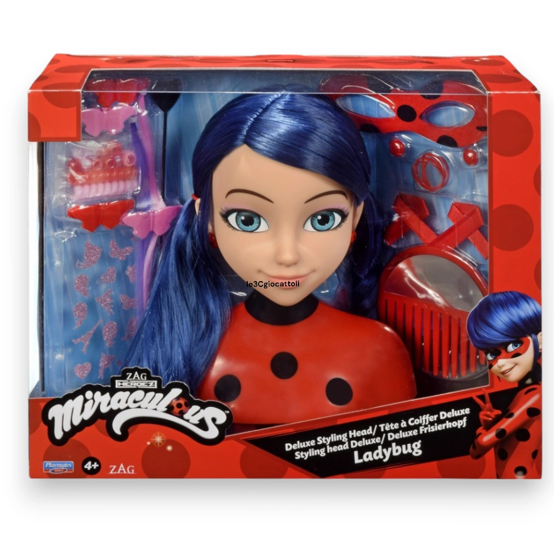 Miraculous Lady Bug Testa Acconciature