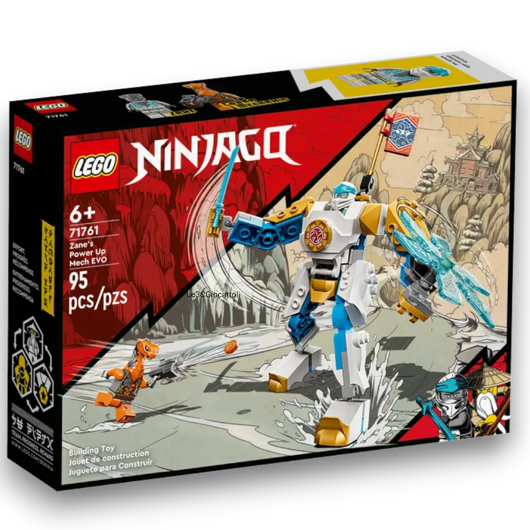 Lego Ninjago 71761 Mech potenziato di Zane