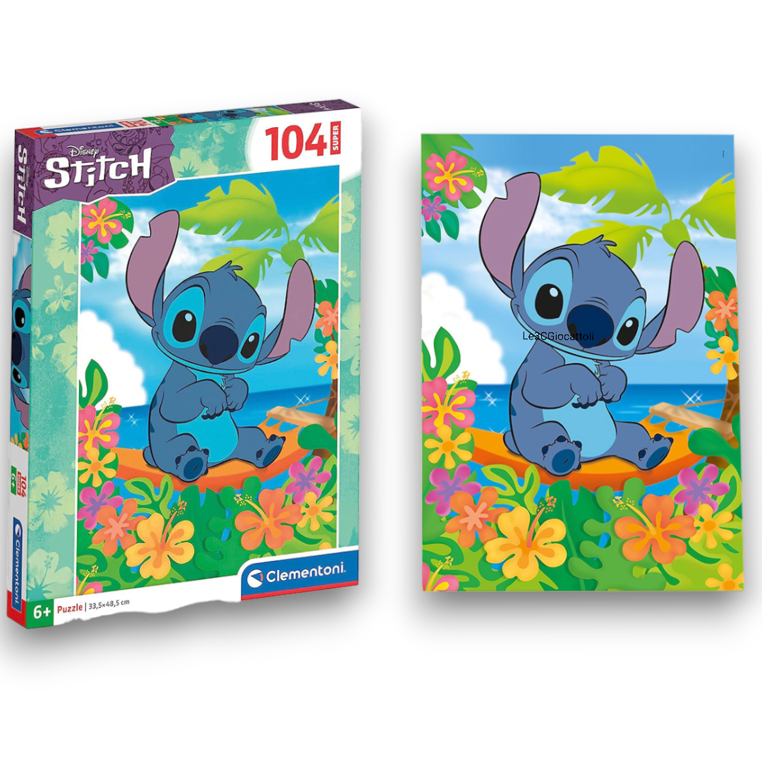 Puzzle 104 pezzi Lilo & Stitch