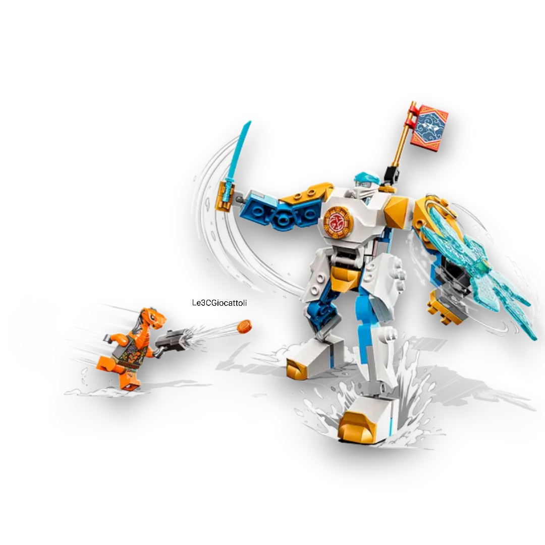 Lego Ninjago 71761 Mech potenziato di Zane