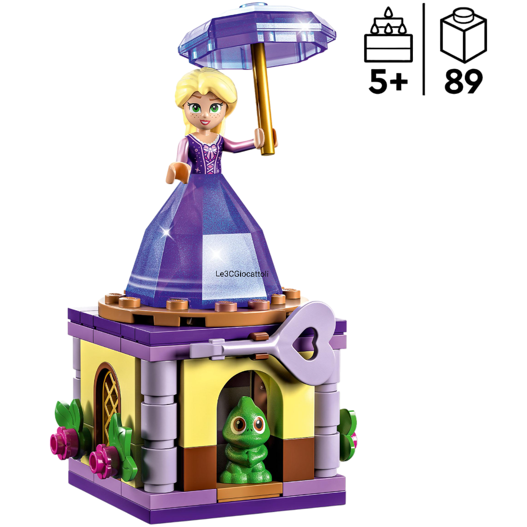 Lego Disney 43214 Carillon di Rapuntzel
