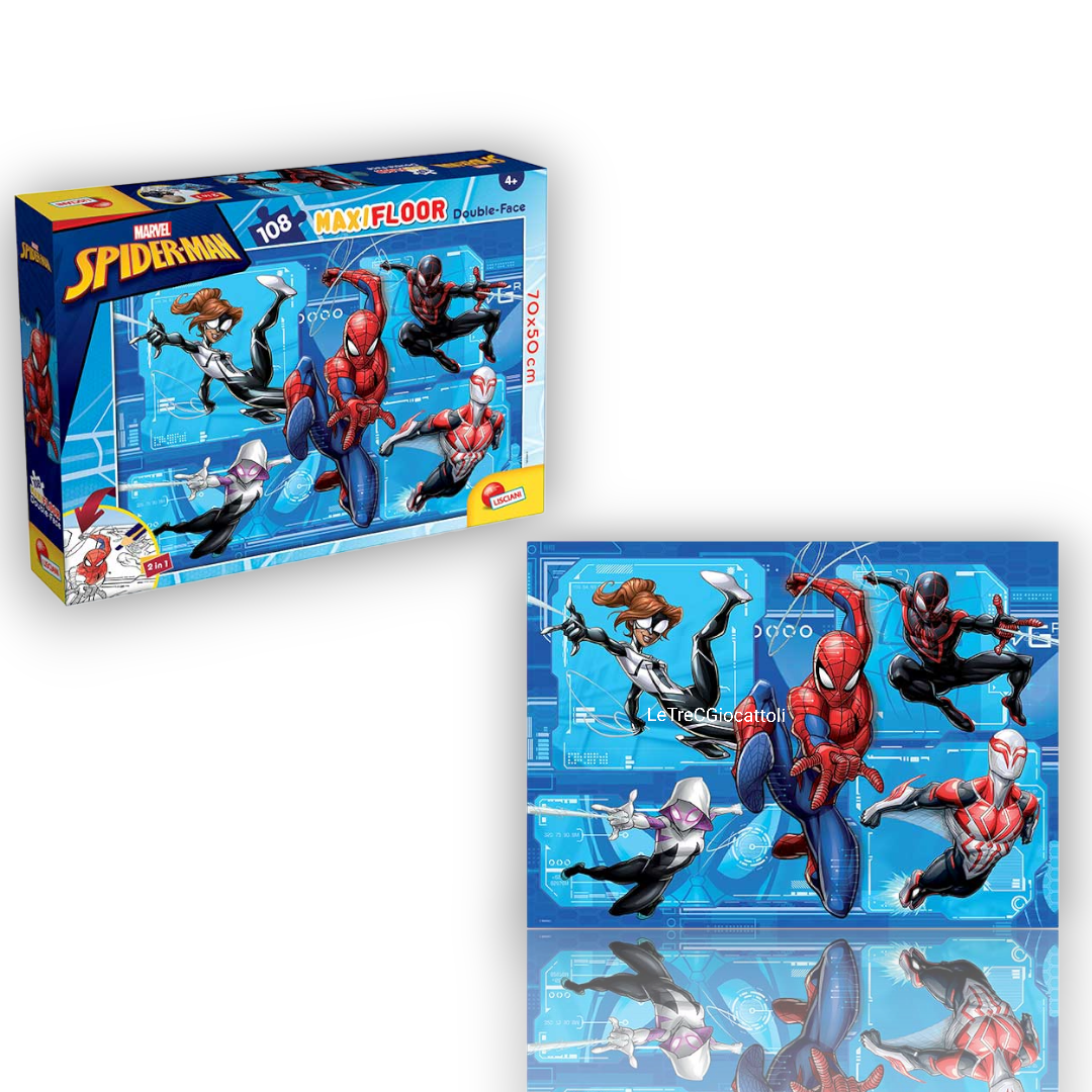 Puzzle 108 pezzi Spiderman Multiverse