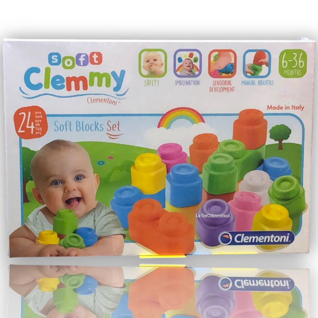 Clemmy Soft Mattoncini morbidi 24 pezzi