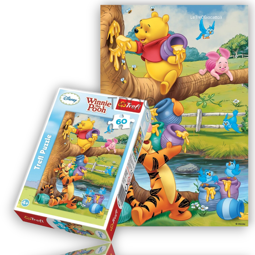 Puzzle 60 pezzi Winnie the Pooh