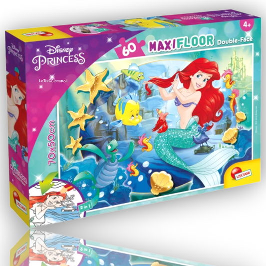 Puzzle Disney Princess Sirenetta 60 Pezzi