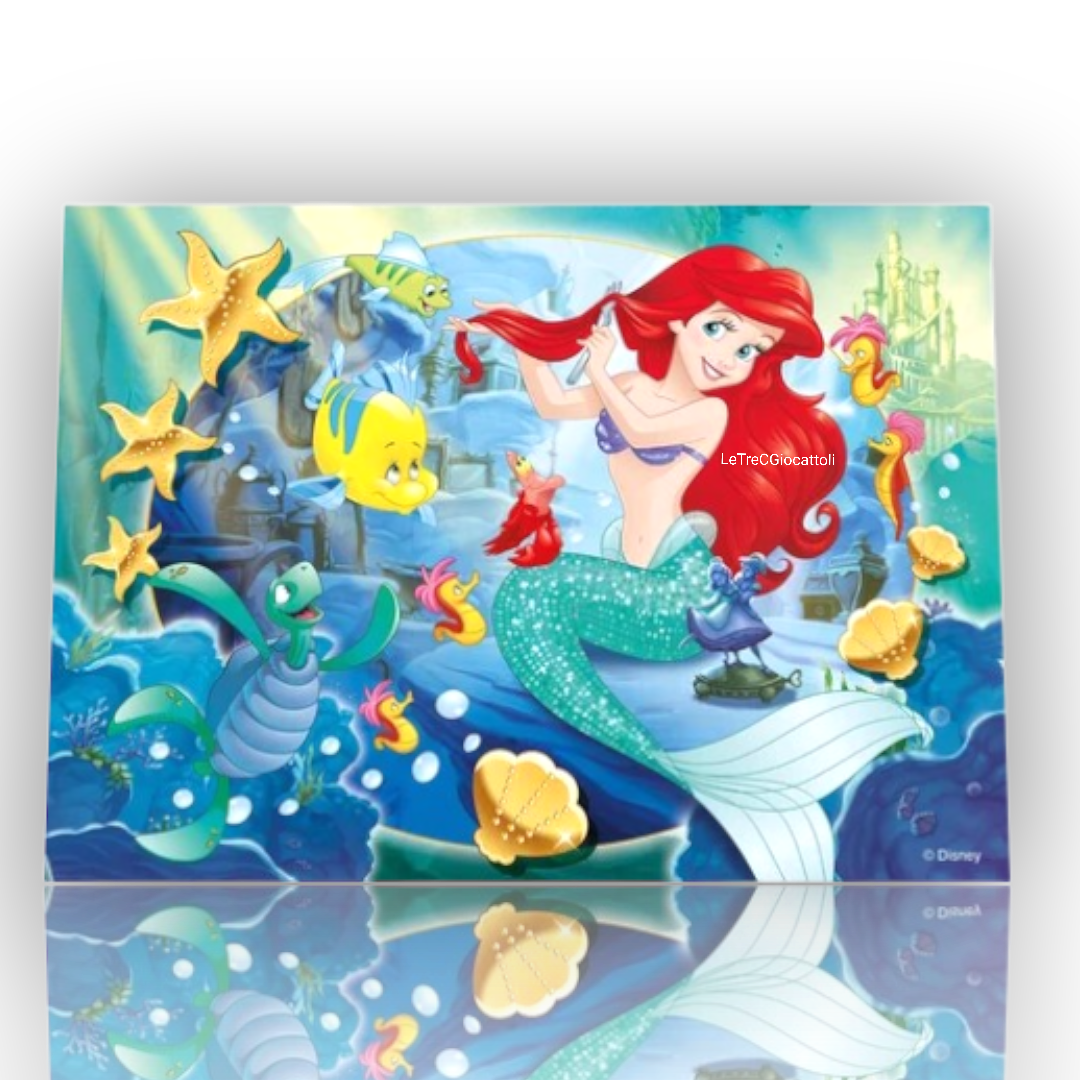 Puzzle Disney Princess Sirenetta 60 Pezzi