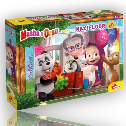 Puzzle 60 pezzi Masha e Dasha