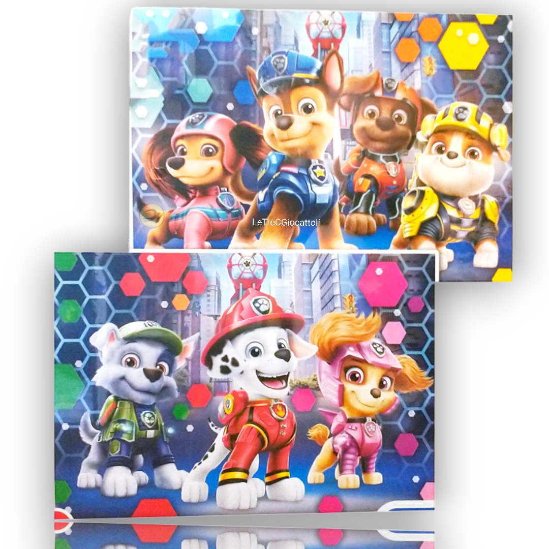 Puzzle 2x60 pezzi Paw Patrol