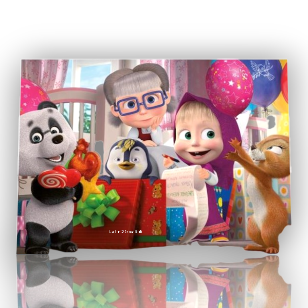 Puzzle 60 pezzi Masha e Dasha