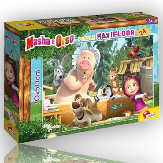 Puzzle Masha e Amici 24 Pezzi Maxi Floor