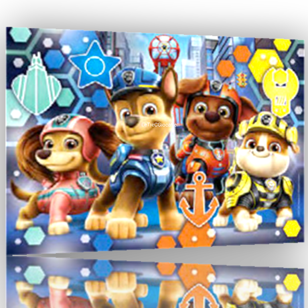 Puzzle 2x60 pezzi Paw Patrol