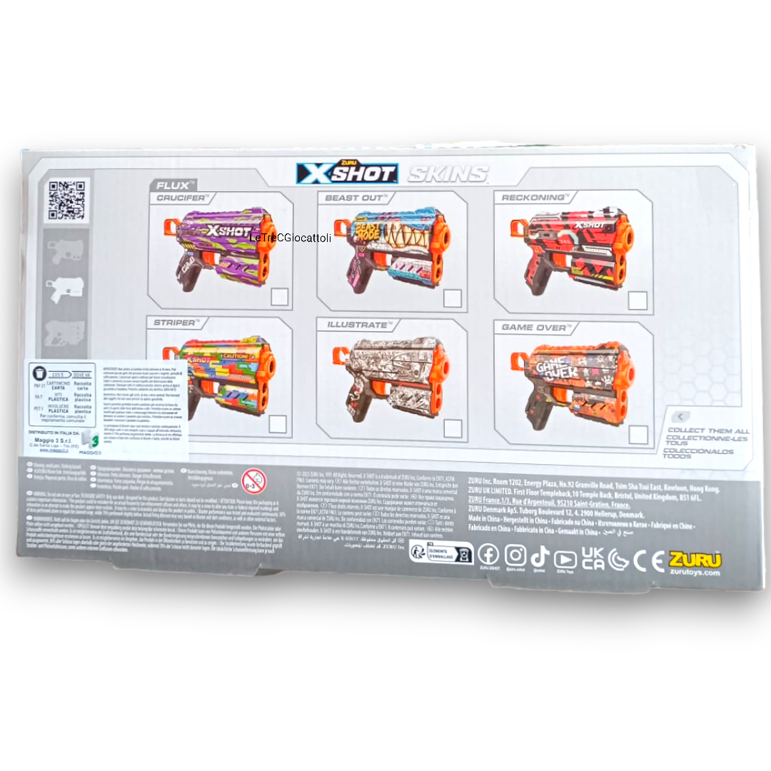 Zuru Xshot skins 8 dardi