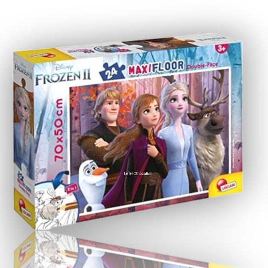Puzzle Disney Frozen 2 Double Face 24 Pezzi