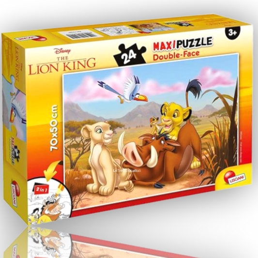 Puzzle 24 pezzi Re Leone Lisciani