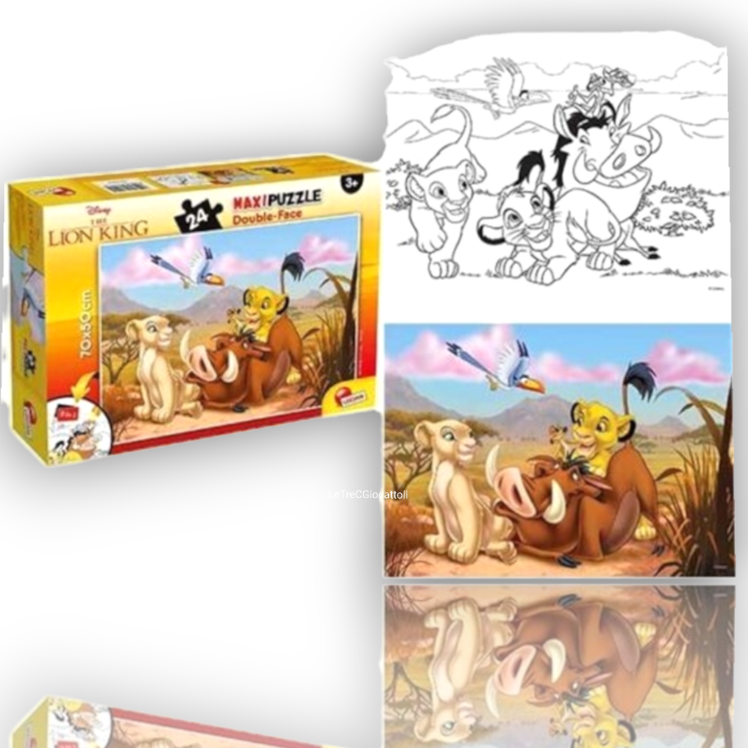 Puzzle 24 pezzi Re Leone Lisciani