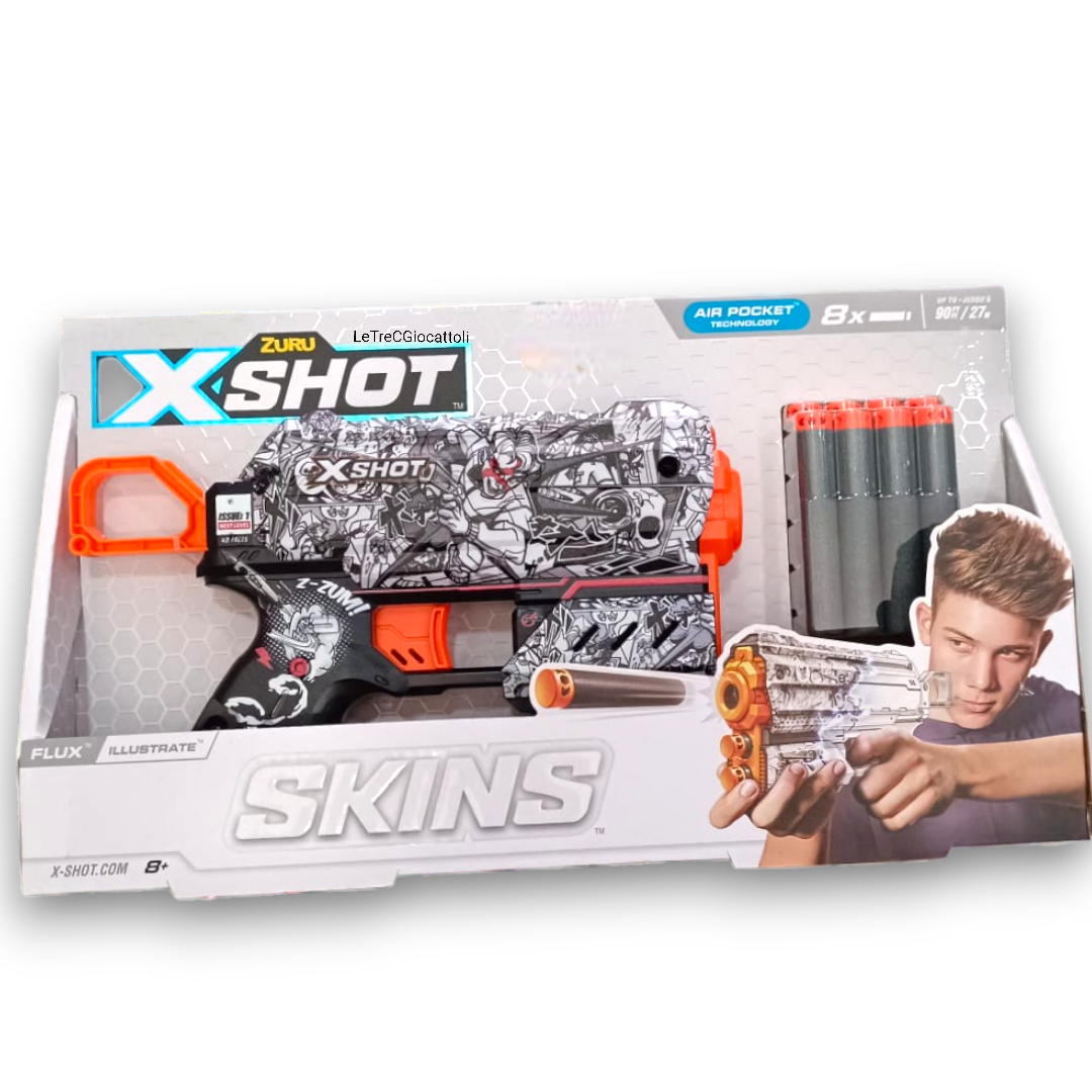 Zuru Xshot skins 8 dardi