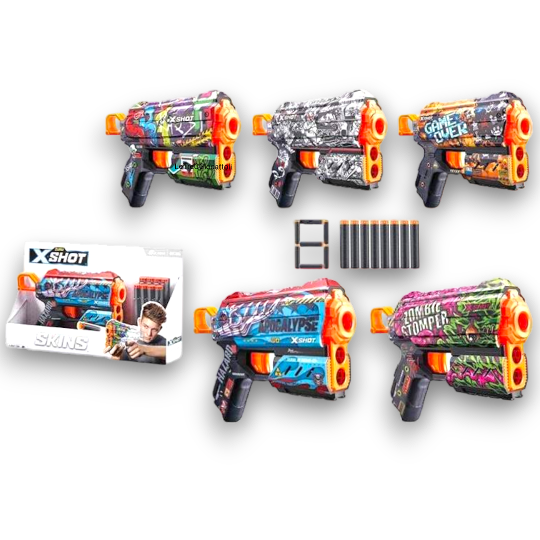 Zuru Xshot skins 8 dardi