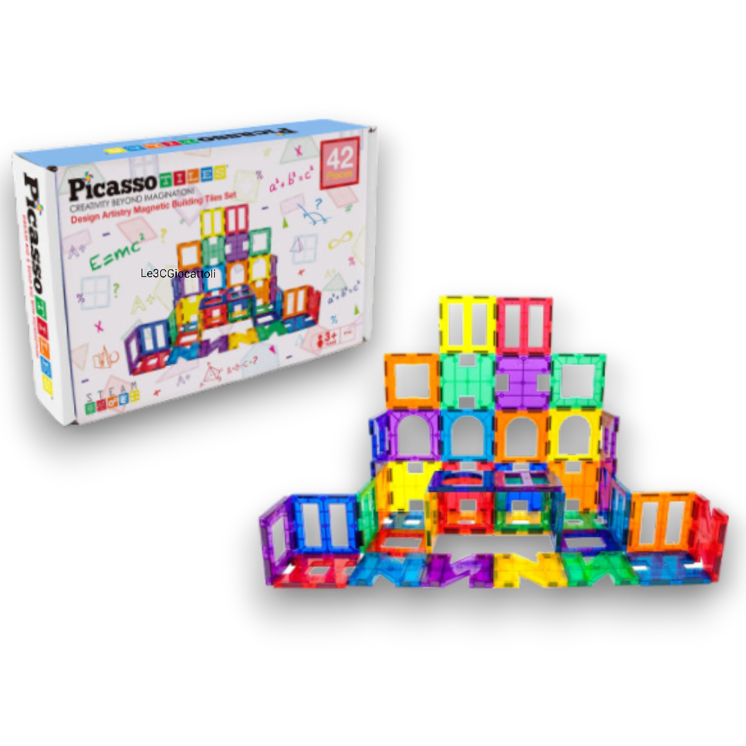 Picasso Costruzioni Magnetiche Design 42 Pezzi