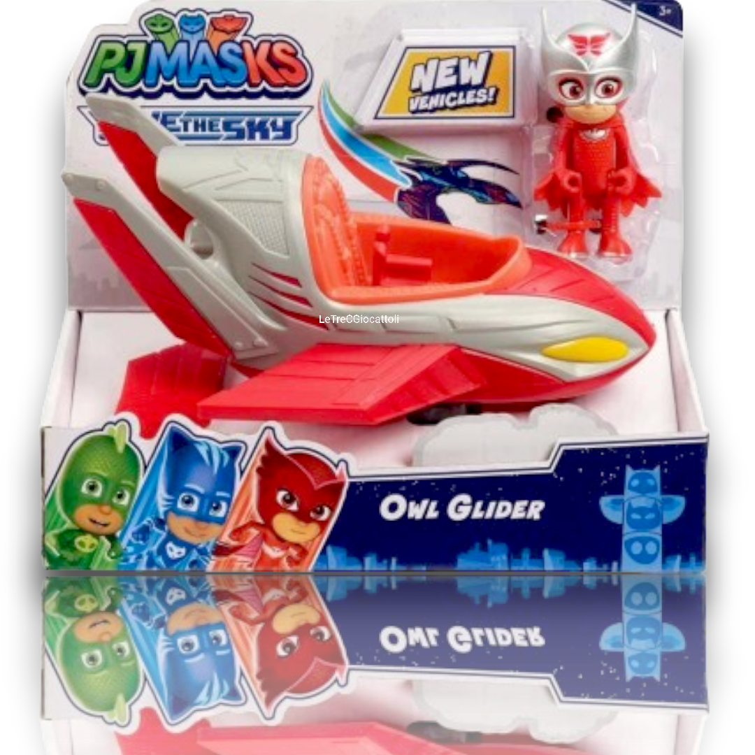 PJ Mask veicoli Save in the sky Gufetta il veicolo per nuove