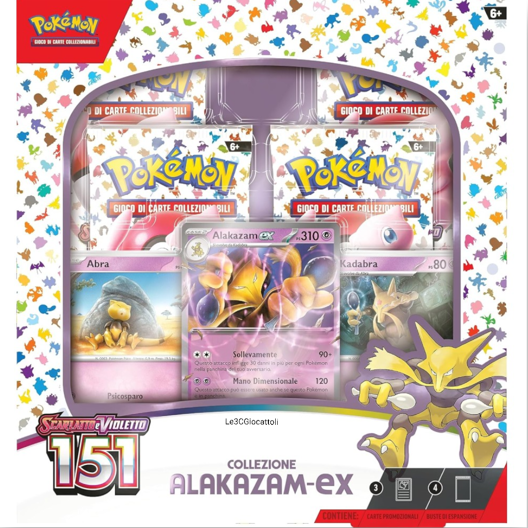 Pokemon Scarlatto e Violetto 151 Alakazam-Ex