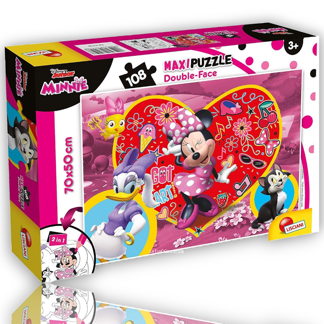 Puzzle 108 pezzi Minnie Disney Junior Maxi Puzzle