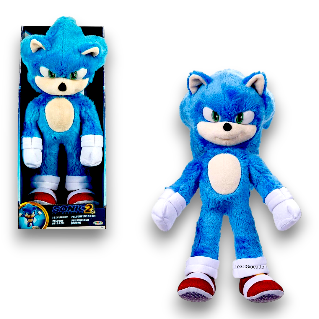 Peluche Sonic 2 - 33 cm