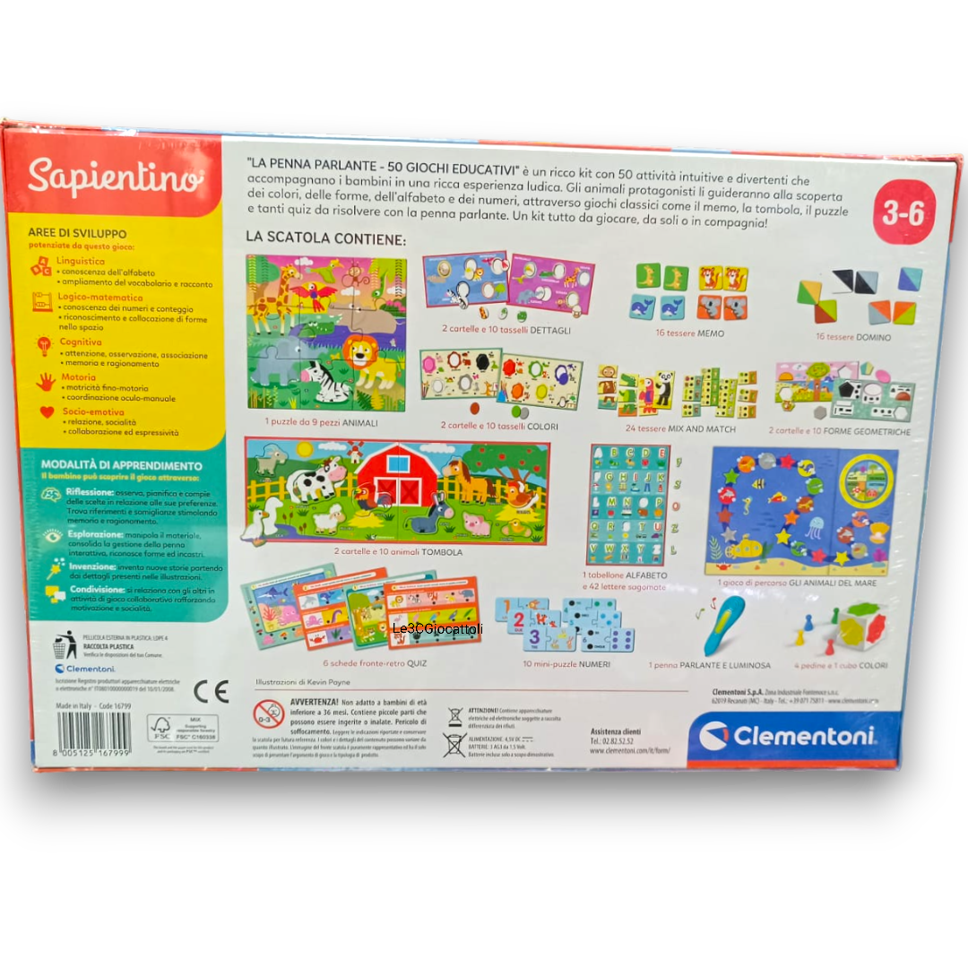 Sapientino Penna Interattiva 50 giochi