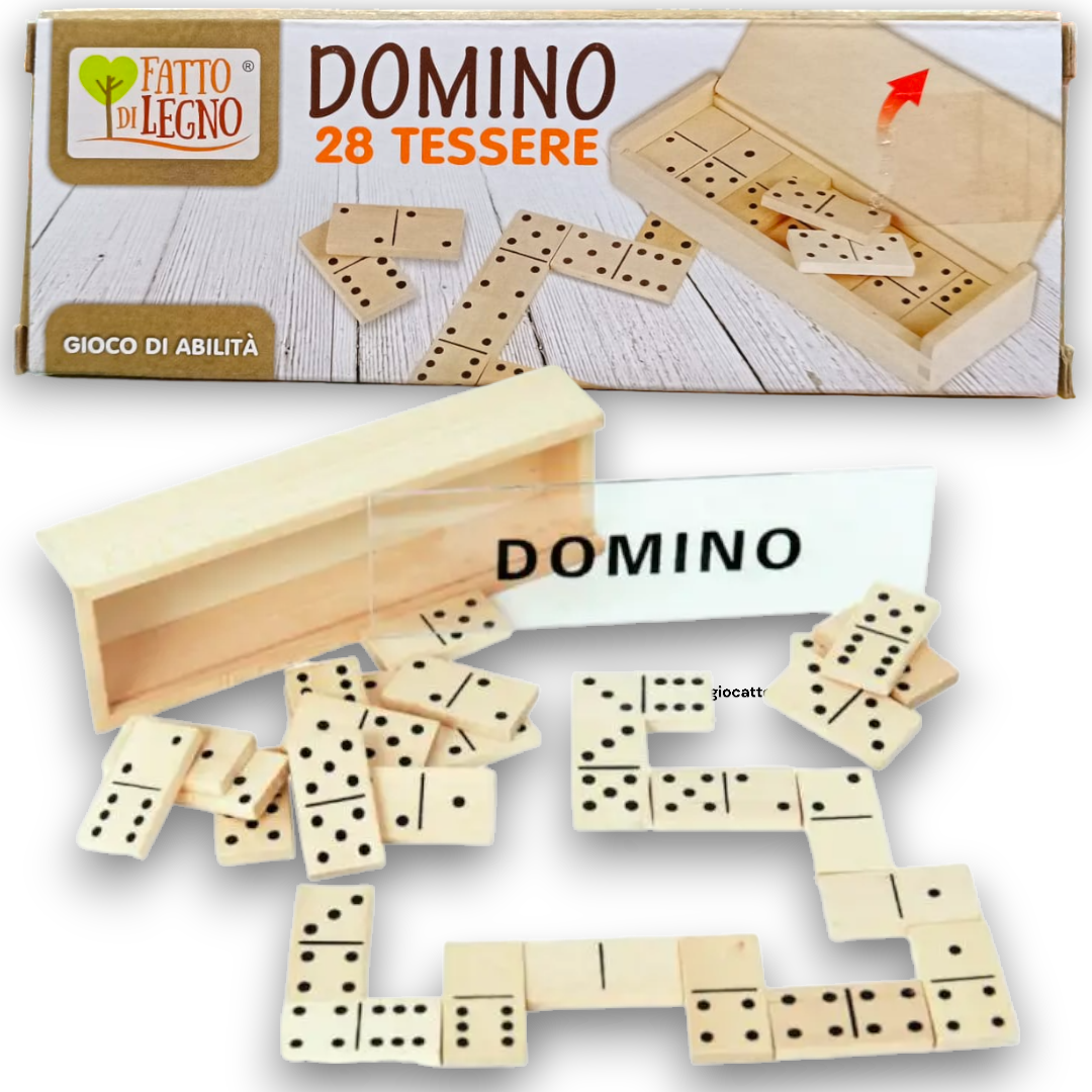 Fatto di Legno Domino 28 tessere