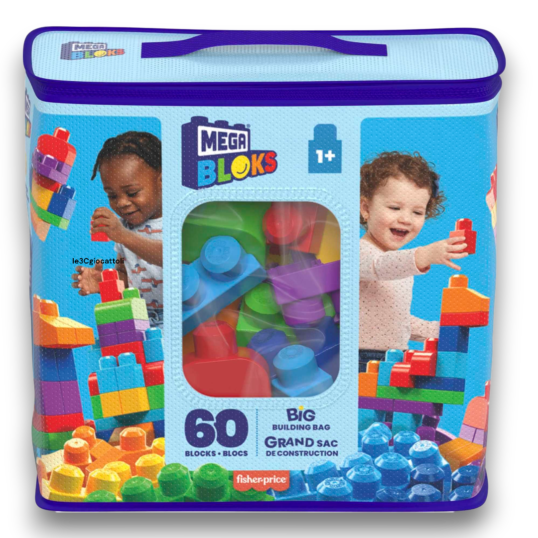 Mega Bloks Sacca costruzioni 60PZ