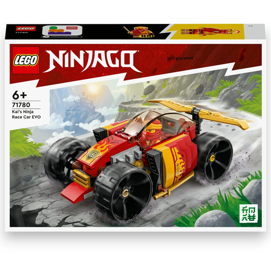 Lego Ninjago 71780 Auto da corsa Ninja di Kai
