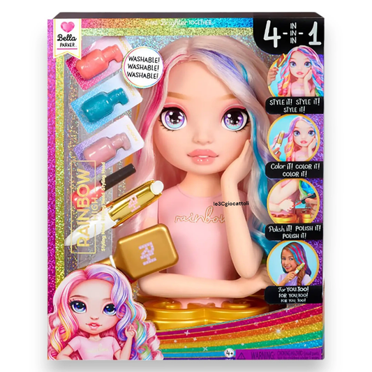 Rainbow High Styling Head Playset Bella Parker