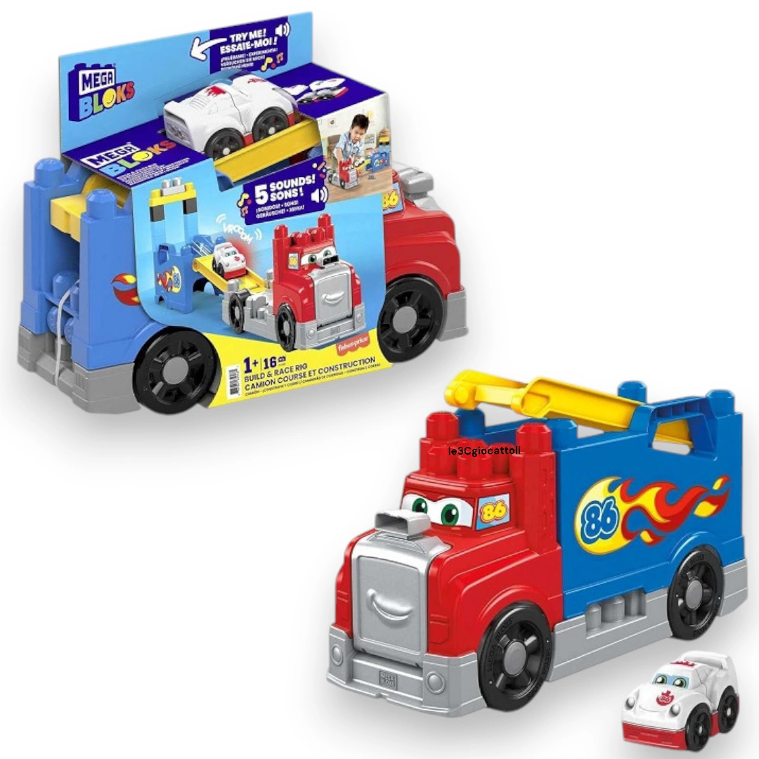 Mega Bloks Autotreno Monta