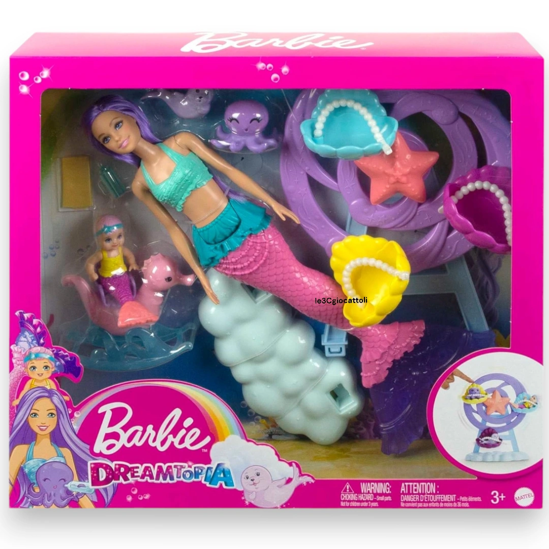 Barbie Dreamtopia Sirena Giochi del Mare