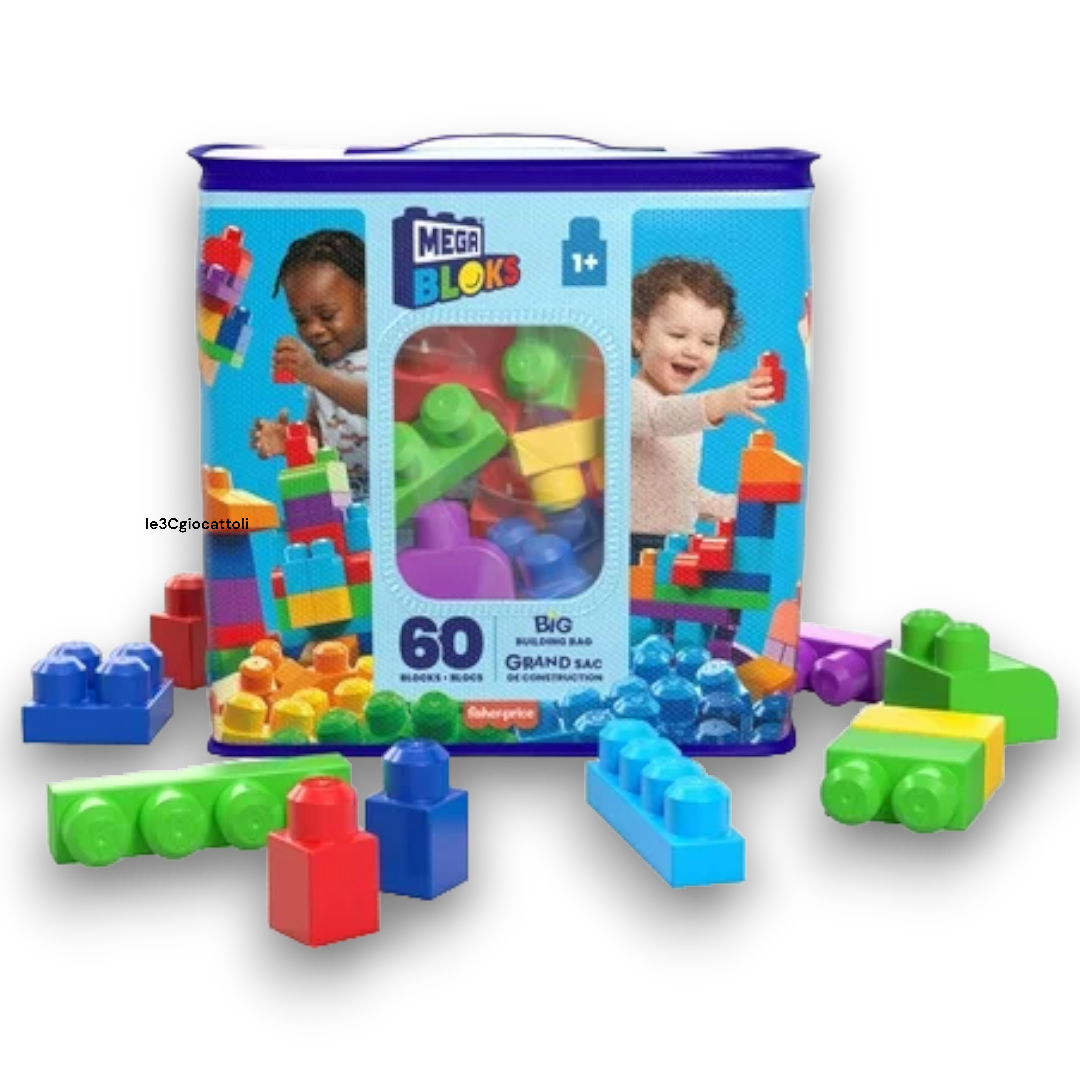 Mega Bloks Sacca costruzioni 60PZ