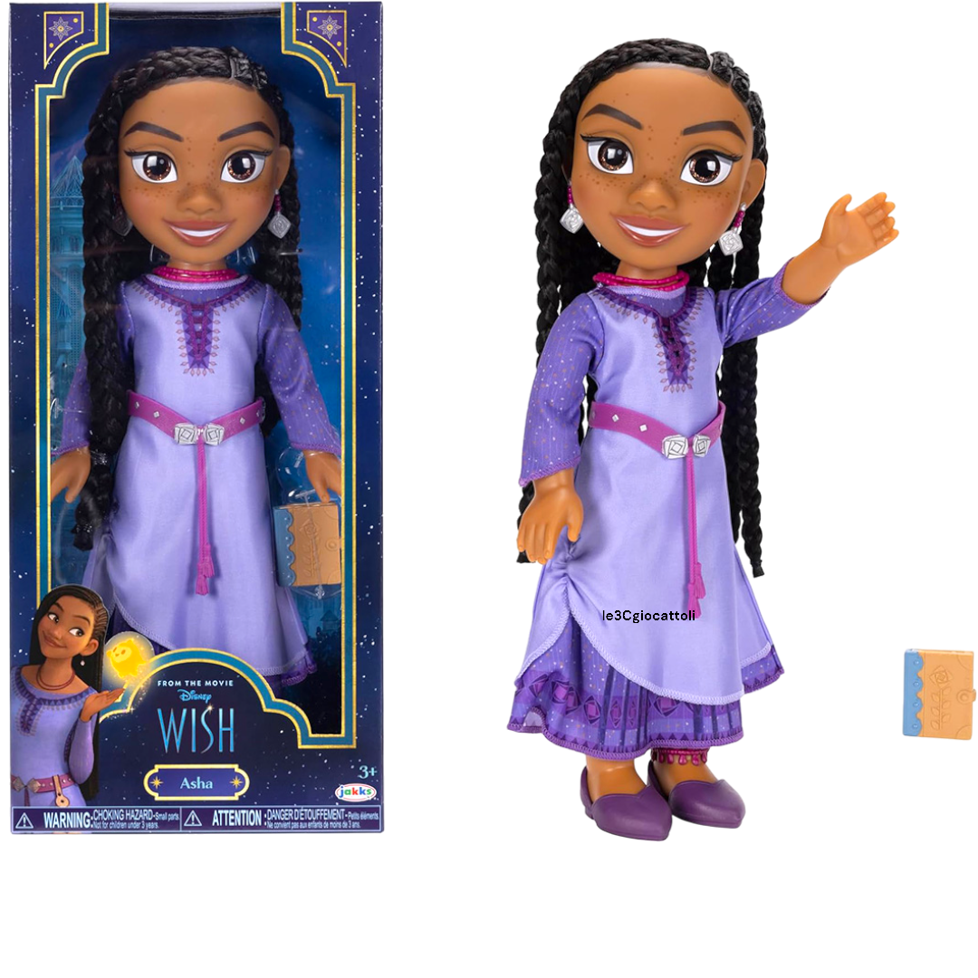 Disney Wish Asha bambola 38 cm