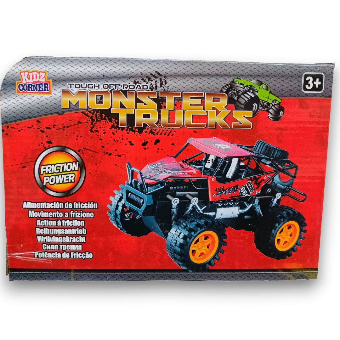 Monster Trucks in metallo
