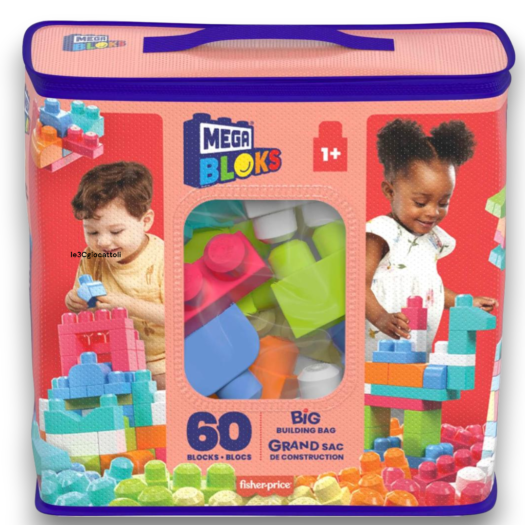 Mega Bloks Sacca costruzioni 60PZ